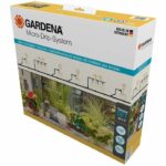 Kit di irrigazione iniziale GARDENA - Patio - Fino a 30 piante - Installazione semplice