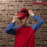 Maschera di Spider-Man, costume da supereroe per bambini, Marvel Spider-Man Brand New Day, età 5+ - immagine 4