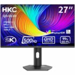 Monitor per PC da gaming - HKC - 27 pollici - QHD - 500Hz - Pannello OLED - 0,03ms - GS27QHS