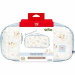 Custodia protettiva imbottita per console Nintendo Switch e Switch 2 - Hori - Pokémon - Design Eevee Cottage Core - immagine 2
