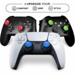 Confezione da 8 impugnature antiscivolo per pollice - STEELSERIES - KontrolFreek - Universali - Multicolore - immagine 4