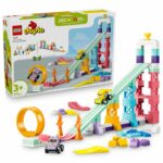 LEGO DUPLO My Town 10478 Rampe creative 3 in 1 con veicoli - Giocattolo educativo per bambini dai 3 anni in su