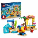 LEGO | Disney 43280 Set da gioco Spiaggia con Lilo e Stitch - Giocattolo educativo Montessori per bambini dai 4 anni in su