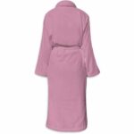 Accappatoio - PER IL BAGNO - Taglia L - 100% Cotone 500 g/m² - Morbido, Assorbente, Unisex - Rosa - immagine 4