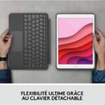 Tastiera LOGITECH Combo Touch IPAD Grafite - immagine 6