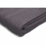 Set 3 asciugamani - LOVELY HOME - 3 Asciugamani 50 x 100 cm - Grigio antracite - immagine 3