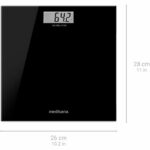 Bilancia da bagno - MEDISANA - PS 402 - 180 kg max - Vetro nero - immagine 2