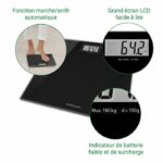 Bilancia da bagno - MEDISANA - PS 402 - 180 kg max - Vetro nero - immagine 4