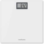 Bilancia da bagno - MEDISANA - PS 404 - 180 kg max - Vetro bianco ghiaccio