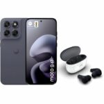 MOTOROLA - Pacchetto MOTOG674256 G + MOTOBUDS2 N - 256GB - Grigio foca artica