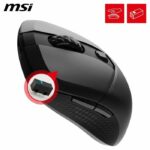 Mouse da gioco wireless MSI VERSA 300 - Nero, Bluetooth/2,4 GHz/USB - immagine 2