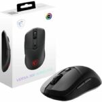 Mouse da gioco wireless MSI VERSA 300 - Nero, Bluetooth/2,4 GHz/USB