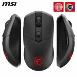 Mouse da gioco wireless MSI VERSA 300 - Nero, Bluetooth/2,4 GHz/USB - immagine 3