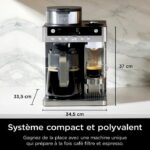 Macchina da caffè 2 in 1 con filtro e capsule - NINJA Prestige - Montalatte integrato - 1550W - immagine 3