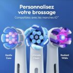 Spazzolino elettrico - ORAL-B - iO2 - Licenza Tour de France - nero - micro-vibrazioni - batteria ricaricabile - immagine 6