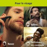 Rifinitore per barba e corpo - PHILIPS - OneBlade Pro 360 - 2 lame - Pettine 14 in 1 - Autonomia della batteria: 90 minuti - immagine 2