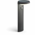Lampada da terra - PHILIPS - Tyla IR - Antracite - 1 x 1,2 W - 4000 K - Sensore di movimento - Versione UE