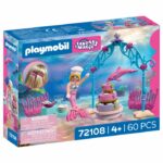 Playmobil 72108 Buffet di nozze delle sirene, Sirene fantastiche e magiche, 60 pezzi, Età 4+