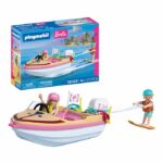PLAYMOBIL 72122 Barca e wakeboard di Barbie, 21 pezzi, età 4+ - immagine 3