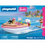 PLAYMOBIL 72122 Barca e wakeboard di Barbie, 21 pezzi, età 4+ - immagine 4