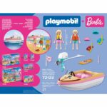 PLAYMOBIL 72122 Barca e wakeboard di Barbie, 21 pezzi, età 4+ - immagine 5