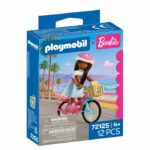 PLAYMOBIL 72125 Barbie Brooklyn e la sua bicicletta, 12 pezzi, Età 4+