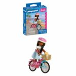 PLAYMOBIL 72125 Barbie Brooklyn e la sua bicicletta, 12 pezzi, Età 4+ - immagine 3