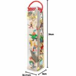 Set di statuette - PLASTOY - Asterix Villaggio Gallico Tubo 7 statuette - Resina - da 4 a 10 cm - immagine 2
