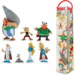 Set di statuette - PLASTOY - Asterix Villaggio Gallico Tubo 7 statuette - Resina - da 4 a 10 cm - immagine 3
