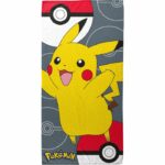 Telo mare - POKEMON - POK454 - 100% microfibra - 70 × 140 cm