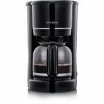 Caffettiera a filtro per un massimo di 10 tazze - SEVERIN - KA4320 - Sistema antigoccia - Filtro permanente removibile - Piastra riscaldante - Nera - immagine 3
