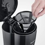 Caffettiera a filtro per un massimo di 10 tazze - SEVERIN - KA4320 - Sistema antigoccia - Filtro permanente removibile - Piastra riscaldante - Nera - immagine 5