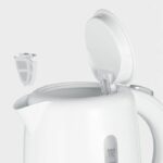 Bollitore elettrico senza fili da 1,7 l - SEVERIN - WK4325 - 1,7 l - Base girevole a 360° - Resistenza riscaldante nascosta - Facile da pulire, Bianco - immagine 4