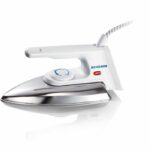 Ferro da stiro SEVERIN - BA3211 - Piastra in alluminio spazzolato - 1200 W - Bianco