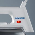 Ferro da stiro SEVERIN - BA3211 - Piastra in alluminio spazzolato - 1200 W - Bianco - immagine 3