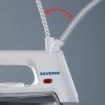 Ferro da stiro SEVERIN - BA3211 - Piastra in alluminio spazzolato - 1200 W - Bianco - immagine 4