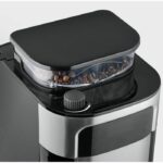 Macchina per caffè filtro con macinacaffè integrato - SEVERIN - KA4814 - Macchina da caffè con touchscreen - Caraffa termica da 8 tazze - Nero/Acciaio inox - immagine 4