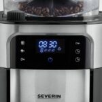 Macchina per caffè filtro con macinacaffè integrato - SEVERIN - KA4814 - Macchina da caffè con touchscreen - Caraffa termica da 8 tazze - Nero/Acciaio inox - immagine 6