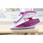 Ferro da stiro a vapore - SEVERIN - BA3243 - Piastra in ceramica - Vapore continuo 70 g/min - 2400 W - Bianco/viola - immagine 6