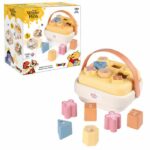 Cestino per l'ordinamento delle forme - Smoby - Winnie the Pooh - 8 forme - Età 1+ - Prodotto in Francia