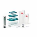 Sigillatrice sottovuoto portatile - SOLIS - Kit iniziale Vac Stick - kit completo - senza fili, ricaricabile tramite USB - accessori inclusi - immagine 3