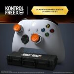 Confezione da 2 levette analogiche ad alte prestazioni per Call of Duty BO7 - STEELSERIES - KontrolFreek - Edizione da collezione - Controller Xbox - Arancione - immagine 6