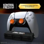Confezione da 2 levette analogiche ad alte prestazioni per Call of Duty BO7 - STEELSERIES - KontrolFreek - Edizione da collezione - Controller PS5/PS4 - Arancione - immagine 6