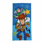 Telo mare in microfibra 100% 70×140 cm  TOY STORY  Modello TS01