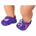 Scarpe da bagno - BABY BORN - Personalizzabili con spilli - 3 modelli assortiti - Per bambole da 43 cm - Selezione casuale