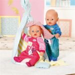 Tutina Baby Born - Rosa - Fantasia Coniglietto - Con Gruccia - Per Bambole da 43 cm - immagine 3