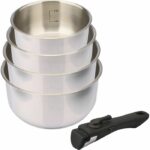 4 Pentole - BAUMALU - COMETE - Tutte le fonti di calore compresa l'induzione - da 14 a 20 cm