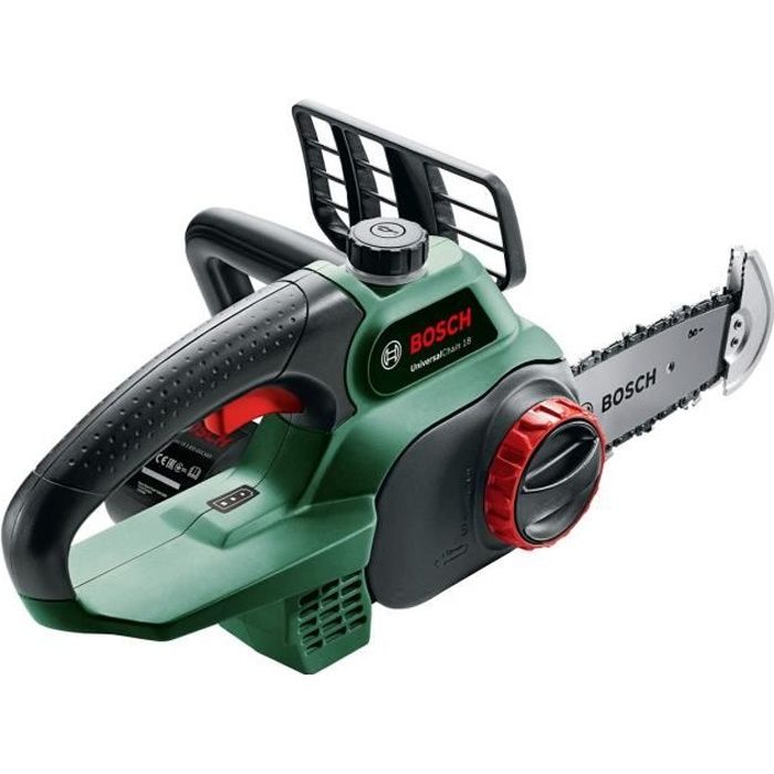 Bosch Tronçonneuse sans fil UniversalChain 18 –  Longueur du guide 200 mm – 18 V – sans batterie