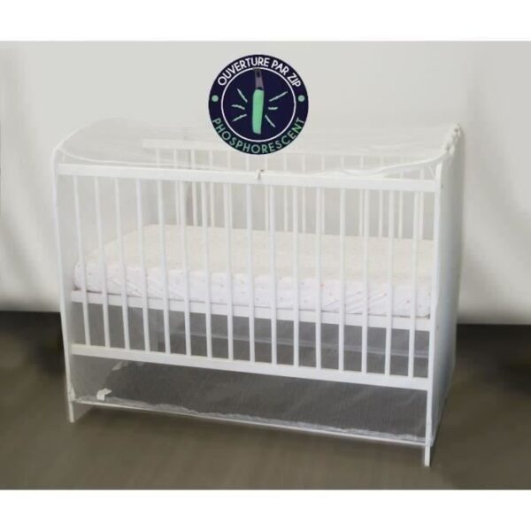 DOMIVA Mosquito net in the shape of a cover - Adaptable - White