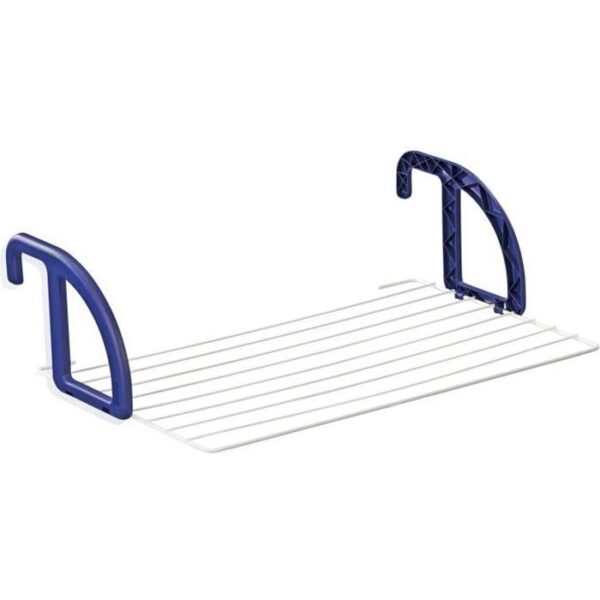 LEIFHEIT 83056 Hanging dryer balcony 7 meters CLASSIC 70 white & blue